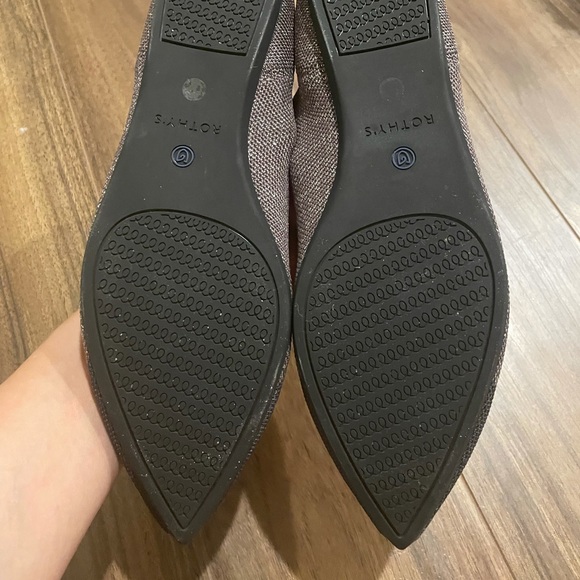 Rothy’s size 9 twilight metallic Captoe points - Picture 2 of 4